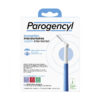 Parogencyl spazzolino interdentale kit di avvio con manico + 6 ricambi
