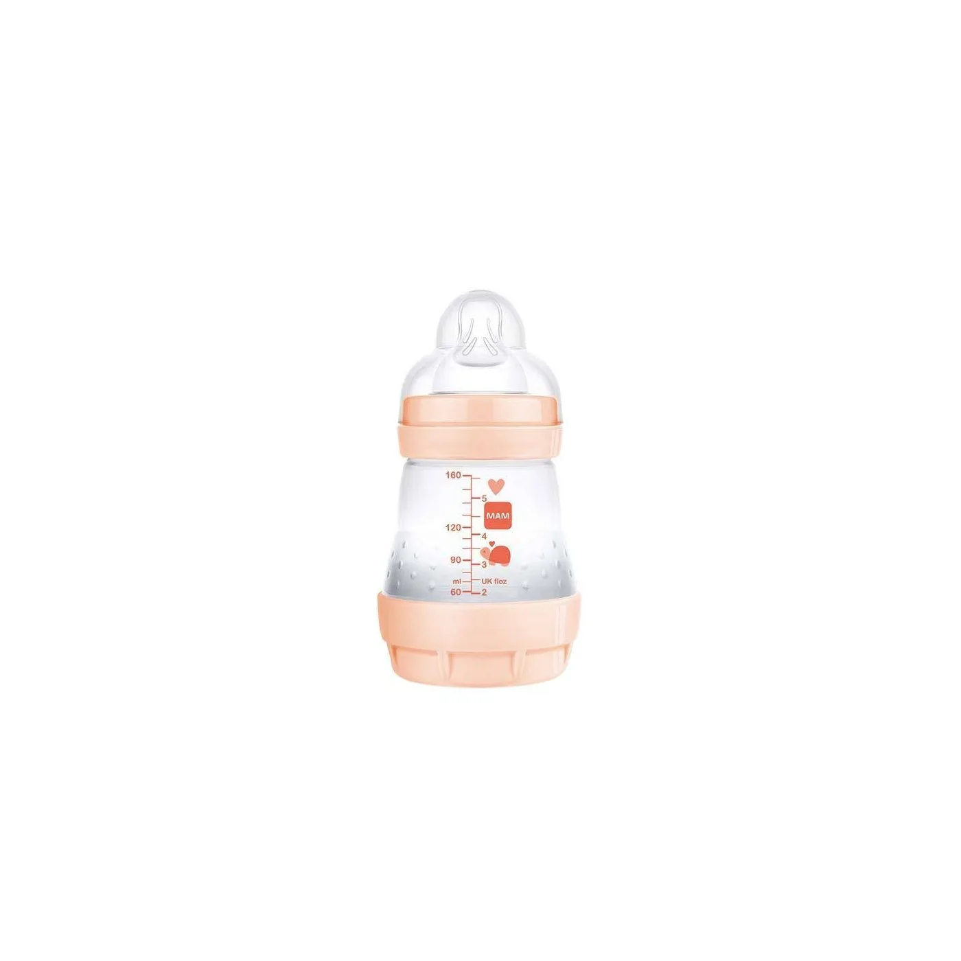 MAM Biberón Easy Start Anticólico 160 ml rosa