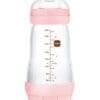 Biberon anticolica MAM Easy Start da 260 ml, rosa