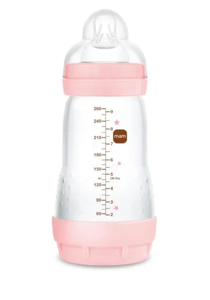 Kolikreduzierende Flasche MAM Easy Start 260 ml rosa