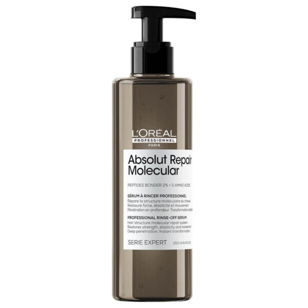 L’oréal Professionnel Paris Absolut Repair Molecular siero trattamento professionale con schiarimento per capelli danneggiati 250 ml