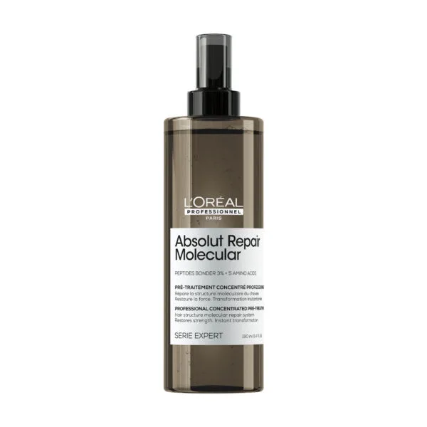 L’oréal Professionnel Paris Absolut Repair Molecular Spray Vorbehandlung reparierend für beschädigtes Haar 190 ml