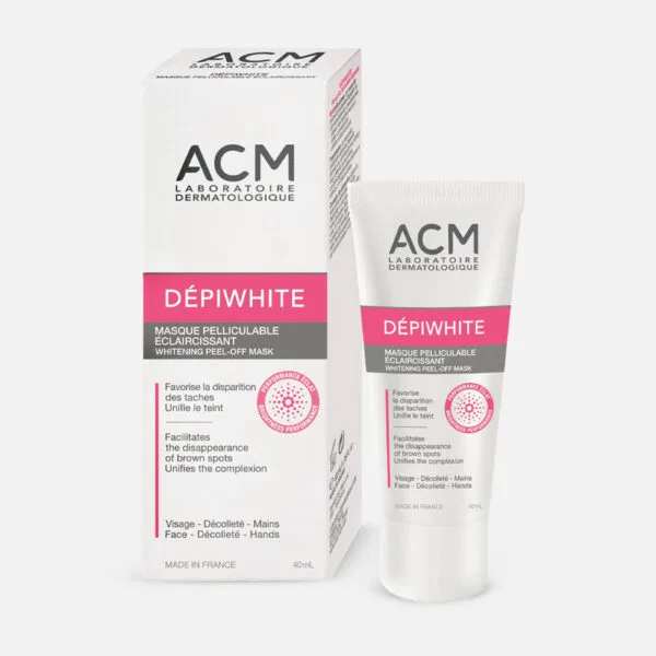 ACM Depiwhite filmabziehbare aufhellende Gesichtsmaske Peel‑off 40 ml