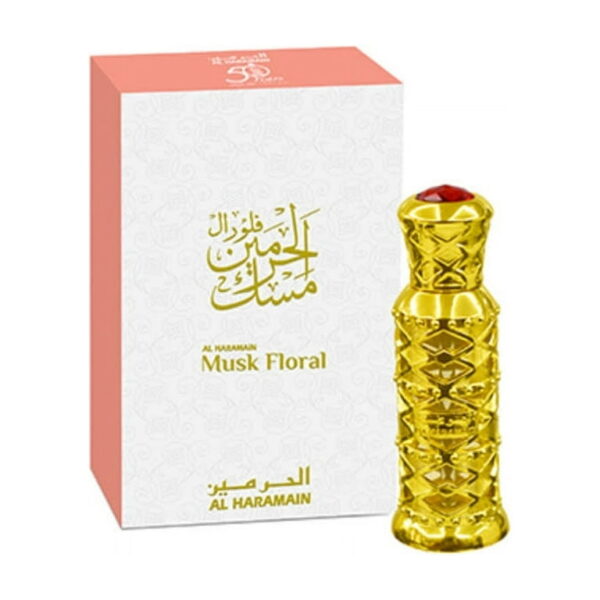 Al Haramain Musk Collection Floral parfümiertes Öl für Frauen 12 ml