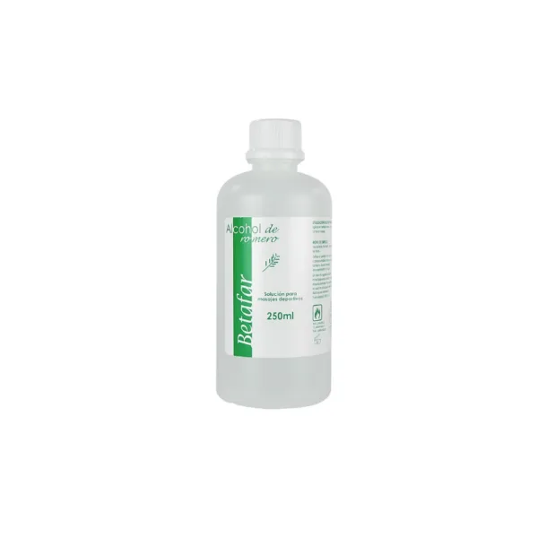 Álcool de alecrim BETAFAR uso tópico frasco 250 ml