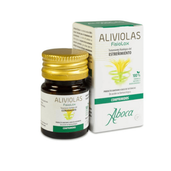 Aliviolas Fisiolax Aboca 27 compresse lassativo fisiologico naturale per la stitichezza