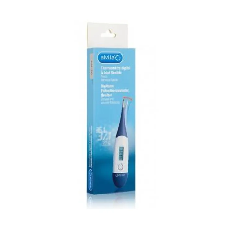 Alvita termómetro digital flexible 1 unidad
