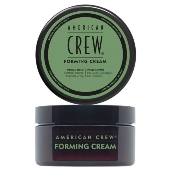 American Crew Forming Cream creme de penteado fixação média brilho médio 50 g