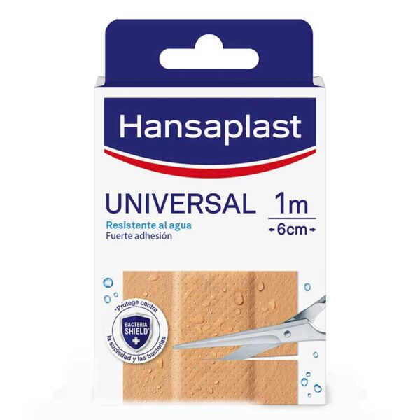 Hansaplast Universeel kleefverband uitsnijdbare strook 1 m x 6 cm, 1 eenheid