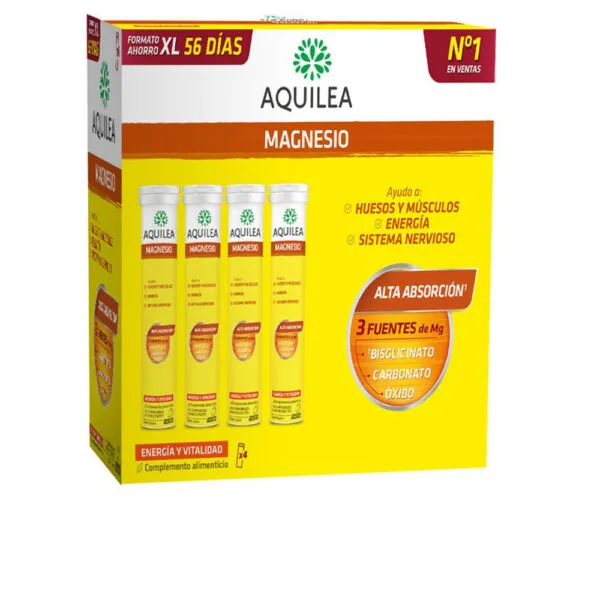 Aquilea Magnez cytrynowy 56 tabletek musujących suplement diety