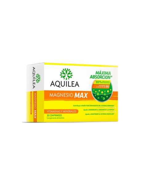 Aquilea Magnesio Max bisglicinato, integratore alimentare per stanchezza e affaticamento