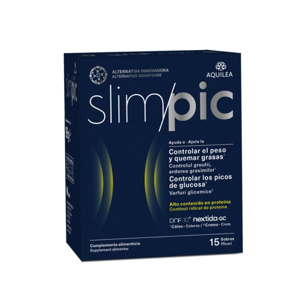 Aquilea SlimPic sapore limone 15 buste complemento controllo del peso