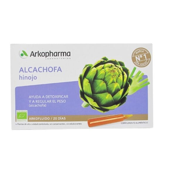 Arkofluido Αγκινάρα Μάραθο Bio 20 πόσιμες αμπούλες 15 ml