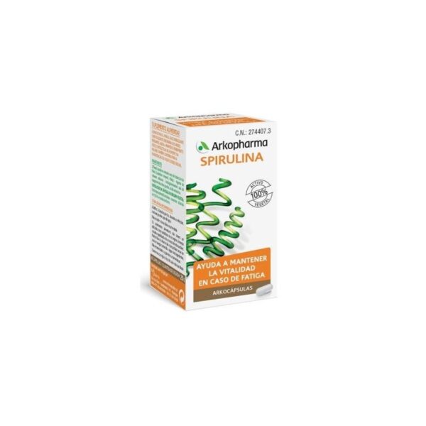 Arkopharma Arkocápsulas Spirulina Nahrungsergänzungsmittel 45 Kapseln