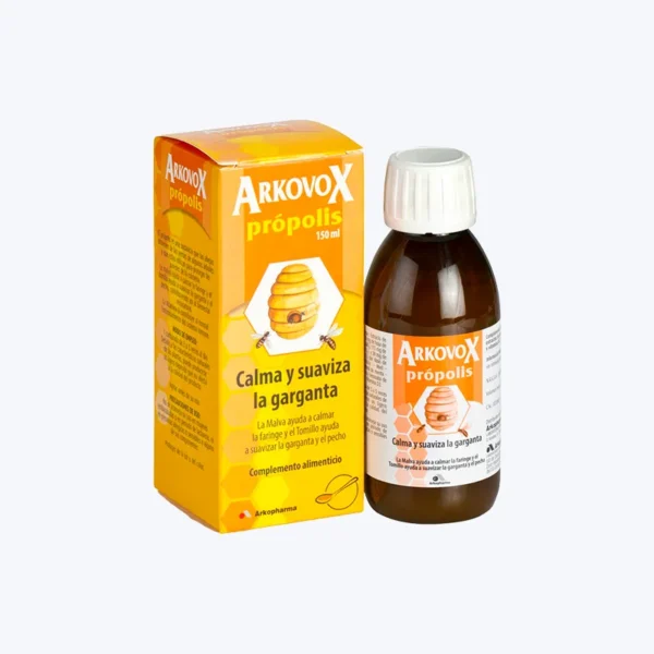 Arkopharma Arkovox Propolis sirop au goût menthe 150 ml