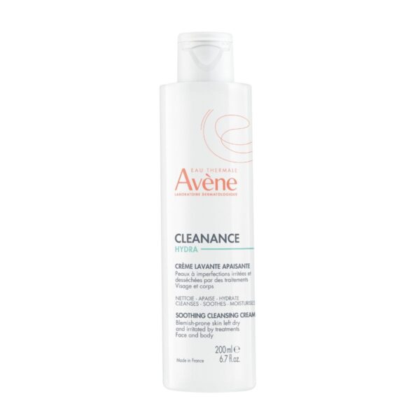 Avène Cleanance Hydra crema detergente calmante per il viso 200 ml