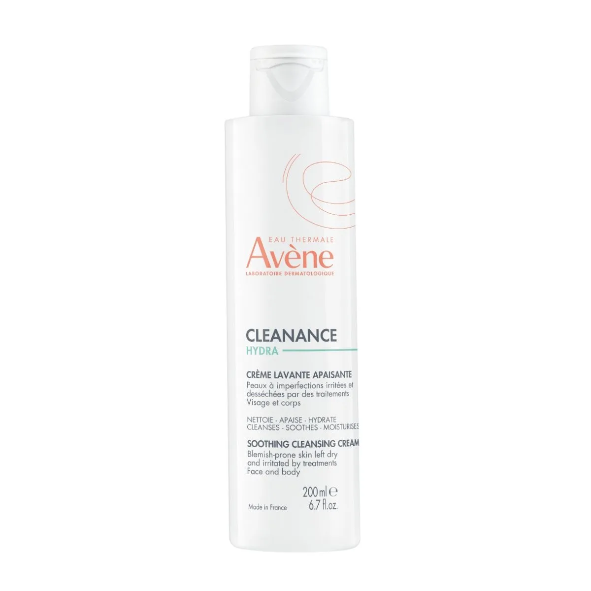 Avène Cleanance Hydra crema limpiadora calmante facial 200 ml