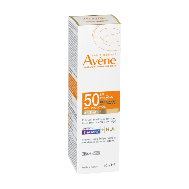 Avène Fluido Solar Antienvelhecimento Facial SPF 50 40 ml