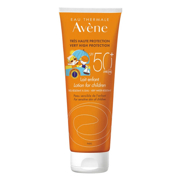 Avène leite solar infantil SPF 50+ proteção muito alta 250 ml