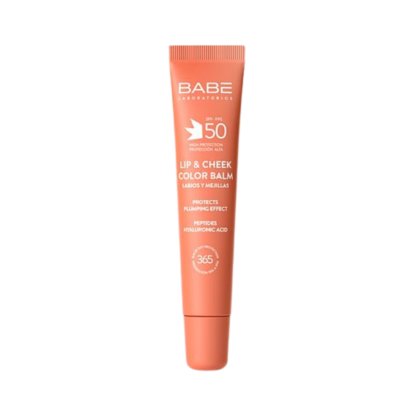 Babe bálsamo labial e para as bochechas nude FPS 50 20 ml