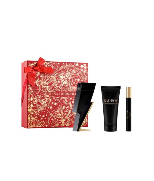 Carolina Herrera Bad Boy scatola di fragranza, set 3 pezzi