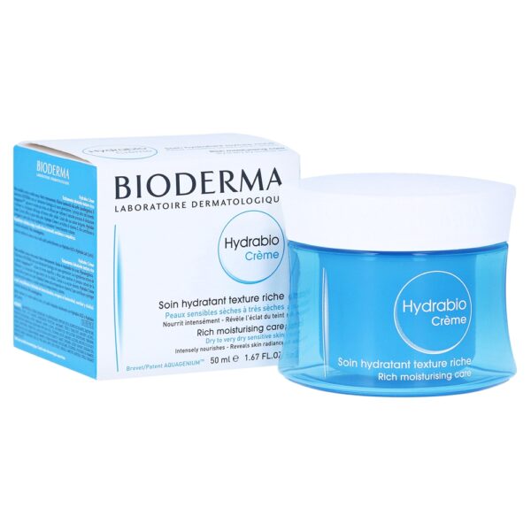 Bioderma Hydrabio Crème Riche Hydratante Faciale Peau Sèche et Sensible 50 ml