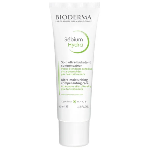 Bioderma Sébium Hydra hidratantna krema za lice za masnu, dehidriranu kožu 40 ml