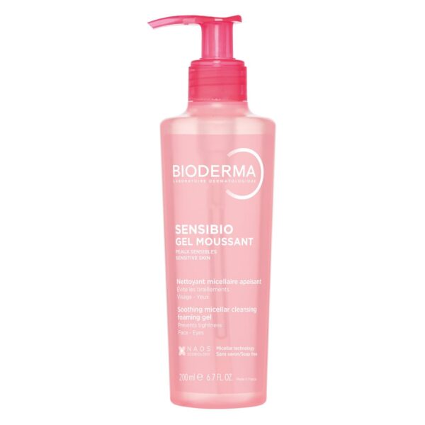 Bioderma Sensibio Gel Mousse gel detergente facciale pelle sensibile 200 ml