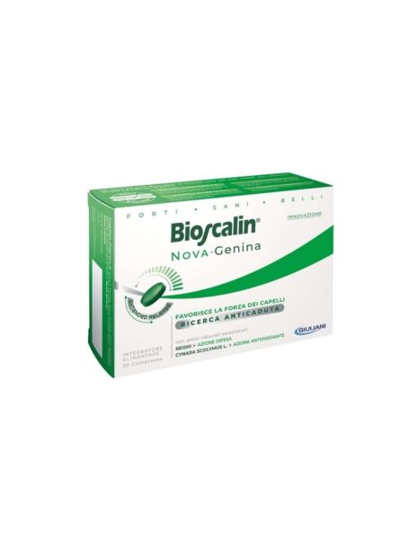 Bioscalin Nova Genina complément pour les cheveux 30 comprimés
