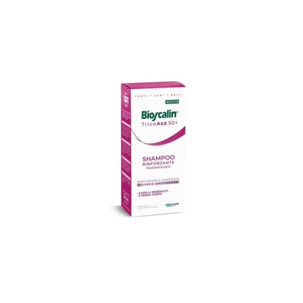 Bioscalin TricoAge 50+ champú fortalecedor antiedad capilar 200 ml