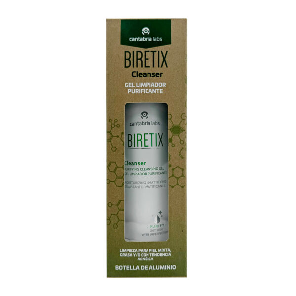 Biretix Cleanser gel detergente purificante per il viso pelle grassa e acneica 400 ml