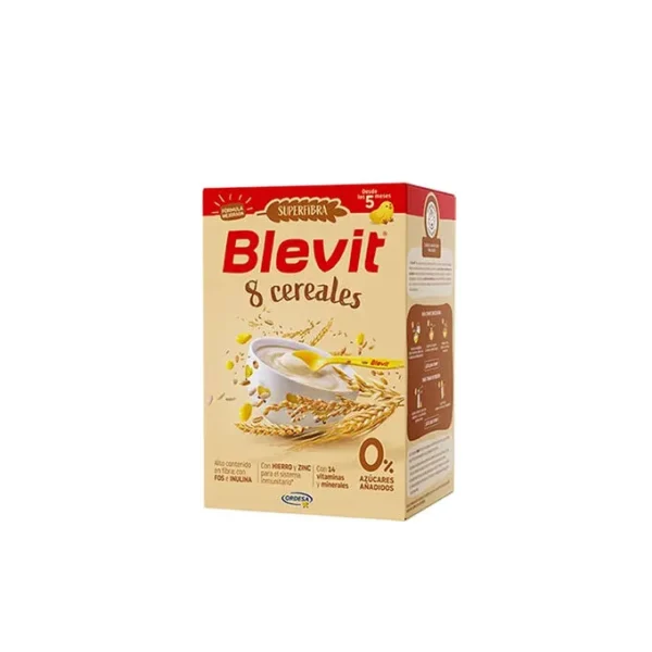Blevit Superfibra 8 céréales et fruits papilla infantile 6 x 500 g