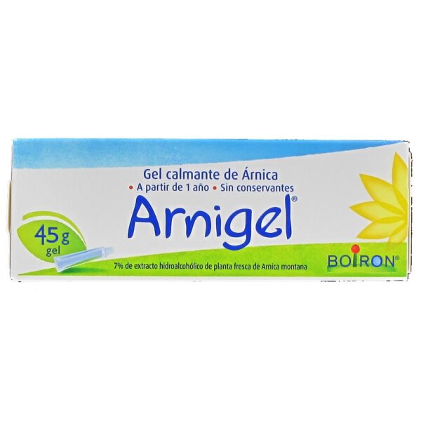 Boiron Arnigel gel calmante con árnica para golpes y contusiones 45 g