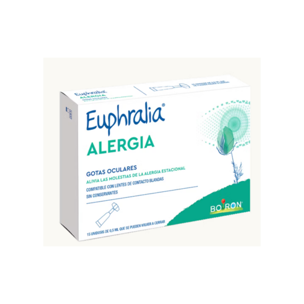 Boiron Euphralia Augentropfen Allergie 15 sterilisierte Monodosen