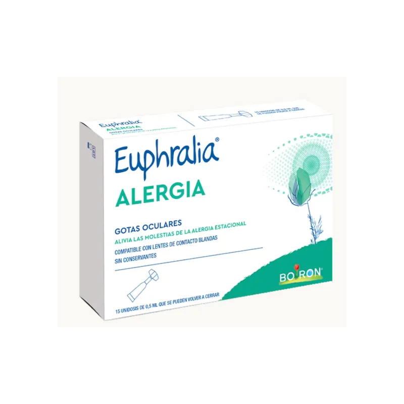 Boiron Euphralia ögondroppar för allergi 15 sterila monodoser