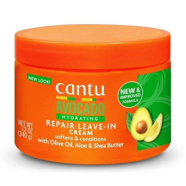 Cantu Avocado Après-shampooing sans rinçage en crème 340 g