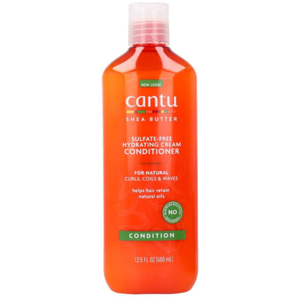 Cantu Shea Butter après-shampooing hydratant en crème pour cheveux naturels 400 ml