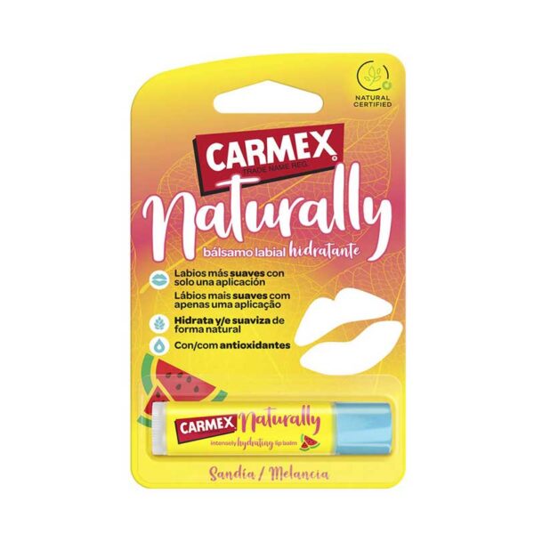 Carmex Naturally balsamo labbra anguria