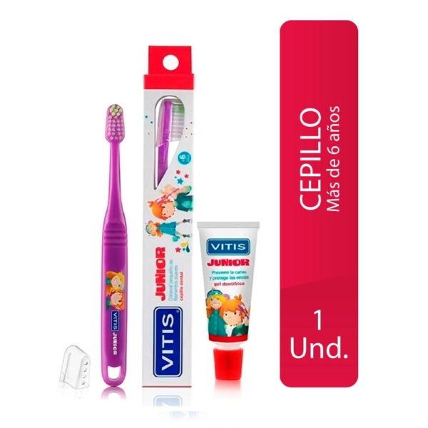 Vitis Brosse dentaire junior enfant 1 unité