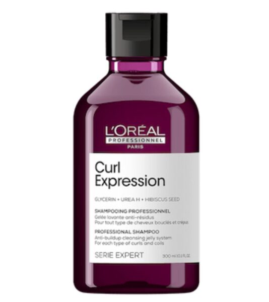 L’oréal Professionnel Paris Shampooing en gel nettoyant anti-accumulation pour boucles et ondulations 300 ml