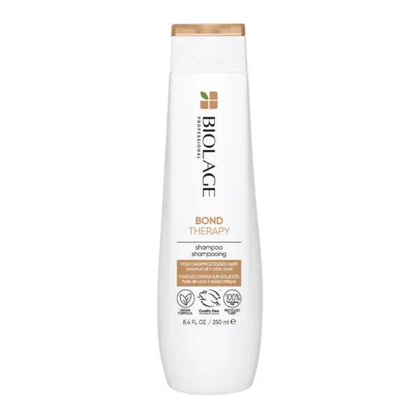 Champú profesional Matrix Biolage Bond Therapy reparación cabello dañado 250 ml