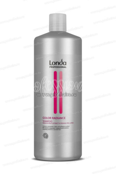 Shampooing professionnel pour cheveux teints Londa Color Radiance bouteille 1 L