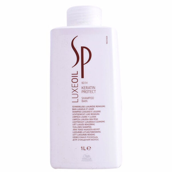 System Professional Champô SP Luxe Oil Keratin Protect, protetor de queratina, 1000 ml