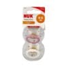 Anatomischer Latex-Schnuller NUK Star 0-6 Monate Blister 2 Stück
