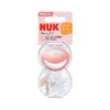 Σιλικόνη πιπίλα NUK Mommy Feel κόκκινη 0-9 μηνών, 1 μονάδα