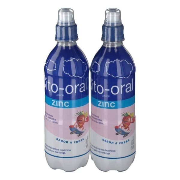 Cito-Oral Junior Zinc sabor fresa solución oral 2 x 500 ml