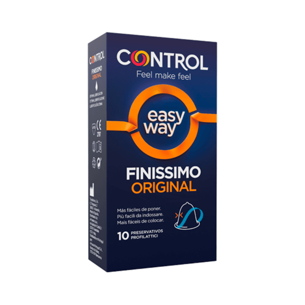 Control Finissimo Easy Way προφυλακτικά εξτραλεπτά κουτί 10 μονάδες
