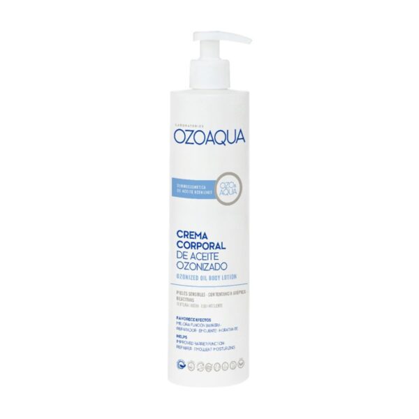Creme corporal de óleo ozonizado Ozoaqua 500 ml