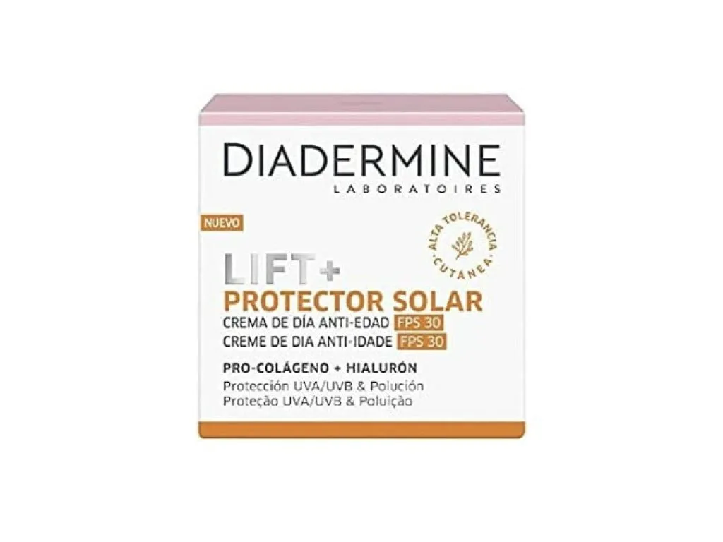 Diadermine Crema di giorno anti-rughe lift con protezione solare SPF30, barattolo 50 ml