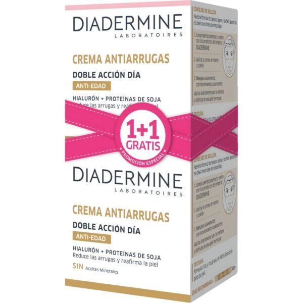 Diadermine Gesichtscreme Anti-Falten für den Tag Doppelwirkung